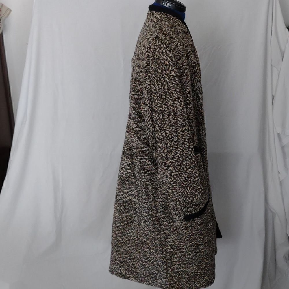 Vintage Reversible Woman's Wrap Around Wool Jacket - Picture 2 of 10